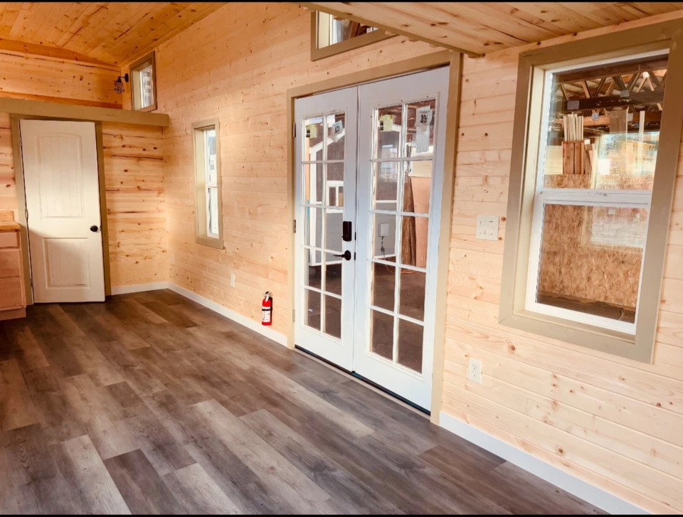 Tiny house on wheels 9 x 30 MODERN BUNGALOW DUAL LOFT READY TO SHIP - Image 7
