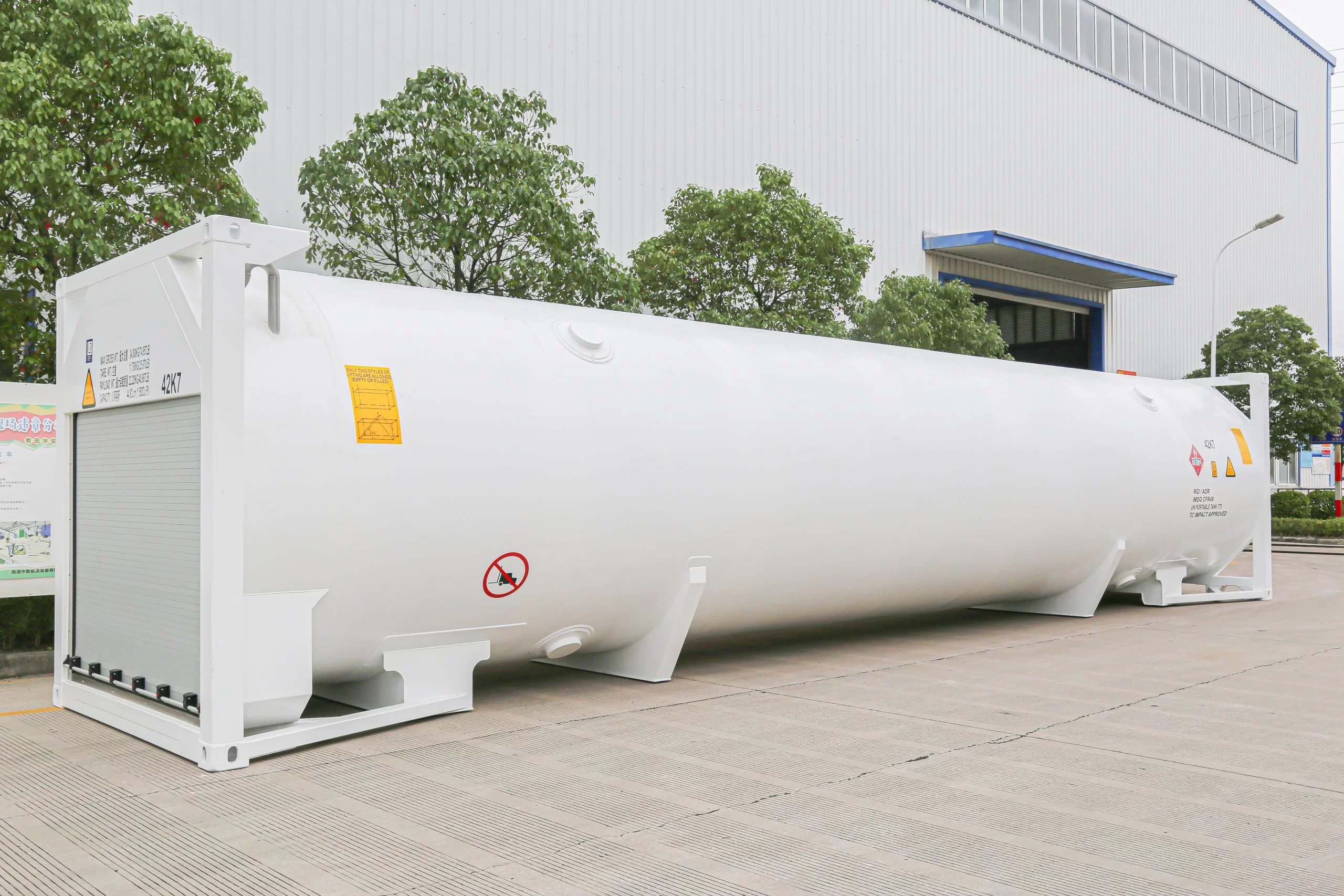 40′ T75 CRYOGENIC ISO TANKS CONTAINER