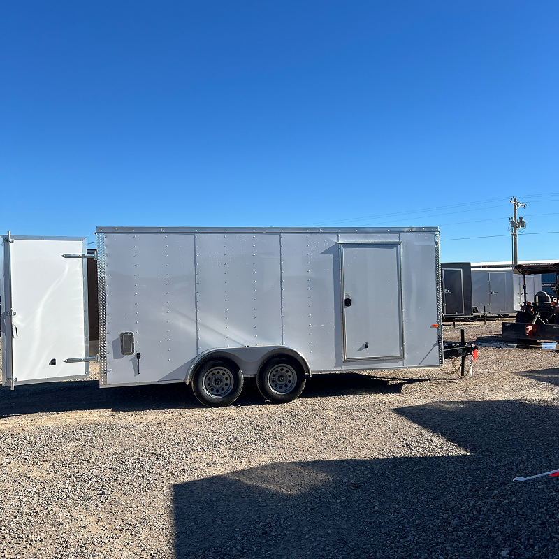 7x16 7k Rock Solid Cargo Trailer - Image 4
